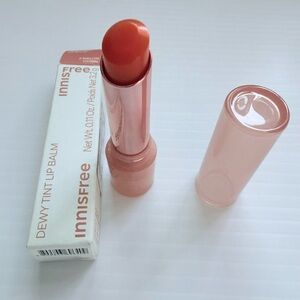 innisfree Dewy Tint Lip Balm Melon Coral Tint Hybrid Nourishing Hydration New